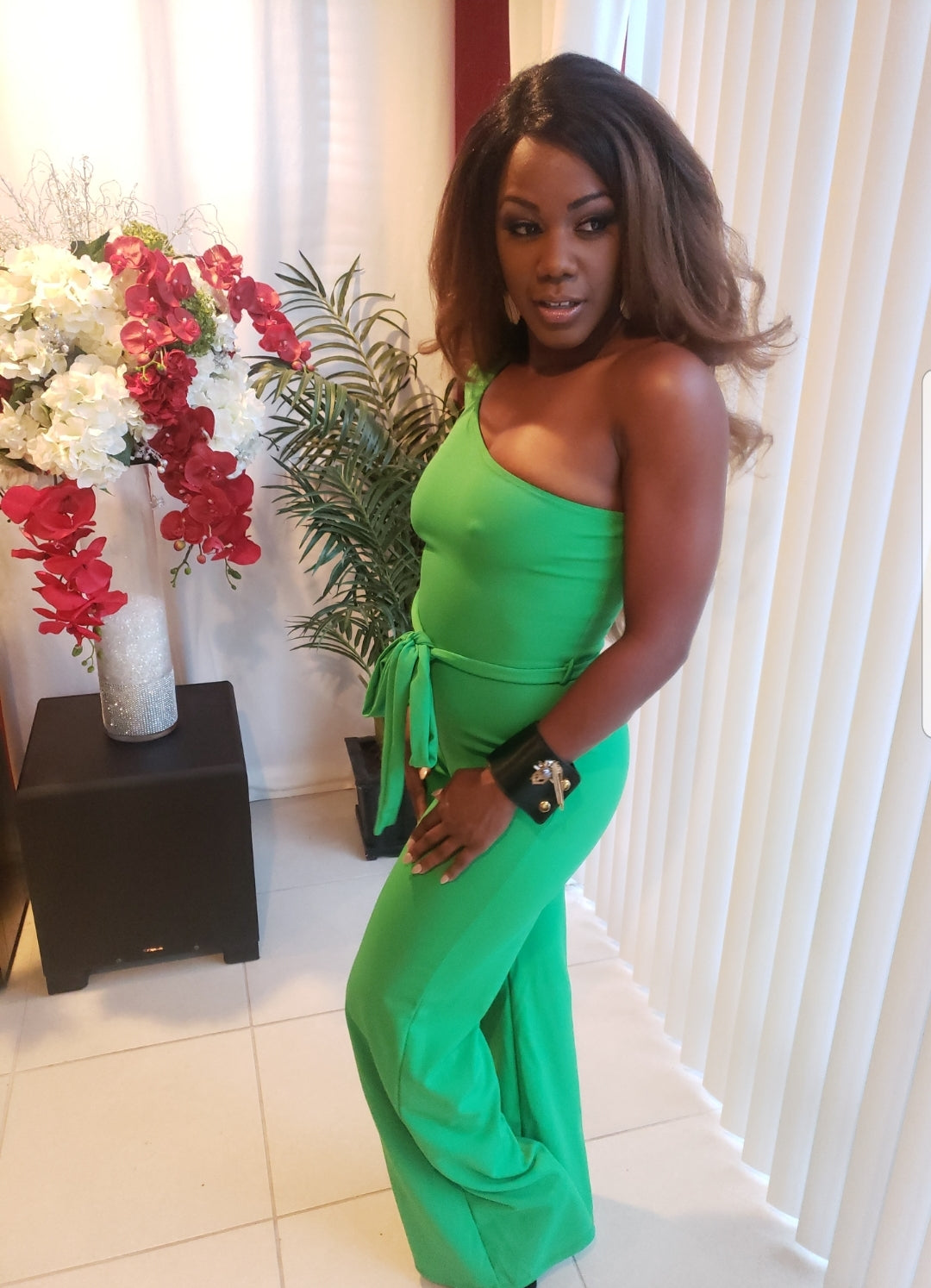 LEAF 🍃 GREEN JUMPSUIT