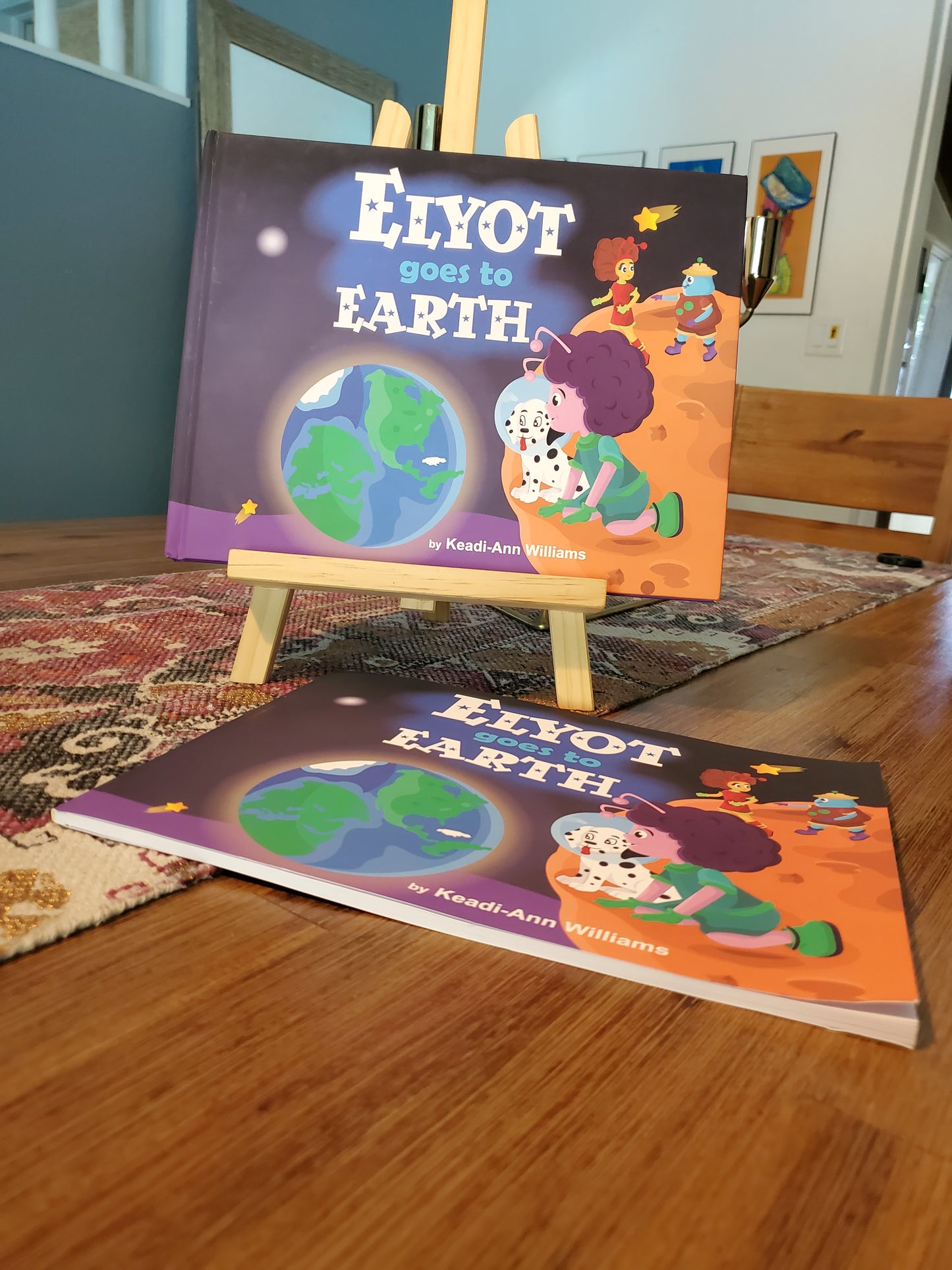 ELYOT GOES TO EARTH