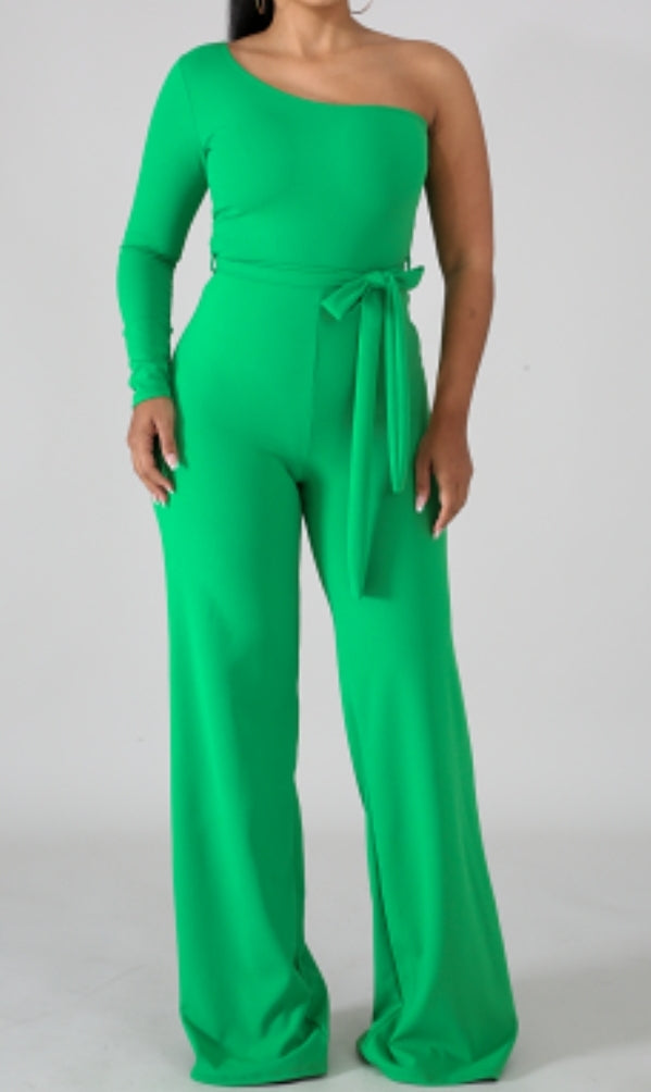 LEAF 🍃 GREEN JUMPSUIT